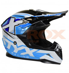 Casque STYX RACING taille XS BLEU