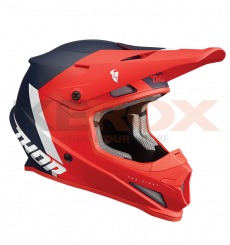 Casque THOR SECTOR CHEV ROUGE/BLEU MARINE taille M