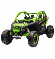 Buggy électrique enfant CAN AM MAVERICK 24V VERT KEROX