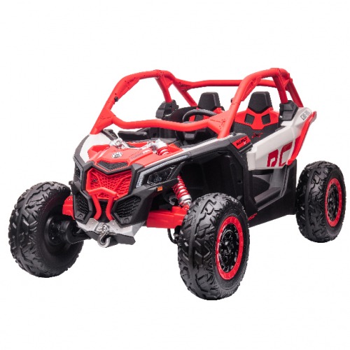 Buggy électrique enfant CAN AM MAVERICK 24V ROUGE KEROX