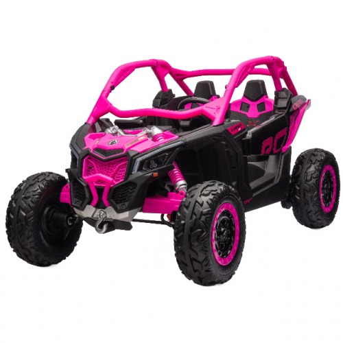 Buggy électrique enfant CAN AM MAVERICK 24V ROSE KEROX