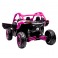 Buggy électrique enfant CAN AM MAVERICK 24V ROSE