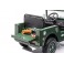 JEEP WILLYS enfant électrique 12V VERT ARMÉE 1 PLACE