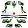 Kit décoration KEROX 4ROCK VERT de pocket quad