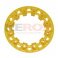 Enjoliveur de roue jaune pour pocket quad