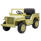 JEEP WILLYS enfant électrique 12V SABLE 1 PLACE