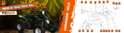 Quad Rock 49cc : Carosserie / Selle