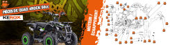 Quad 4Rock : Moteur / échappement 